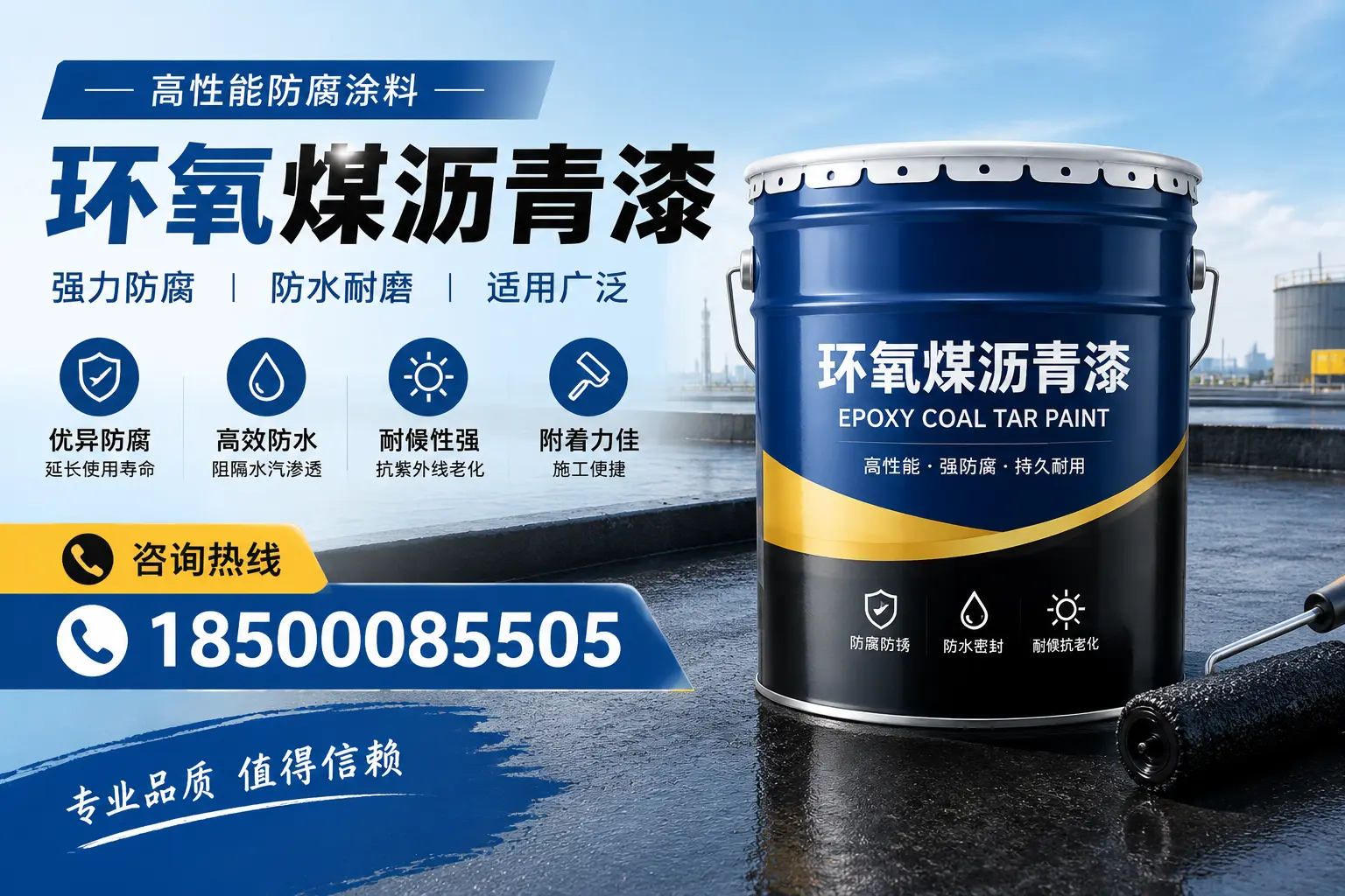环氧煤沥青漆的主要成分与功能，百色用户深度了解